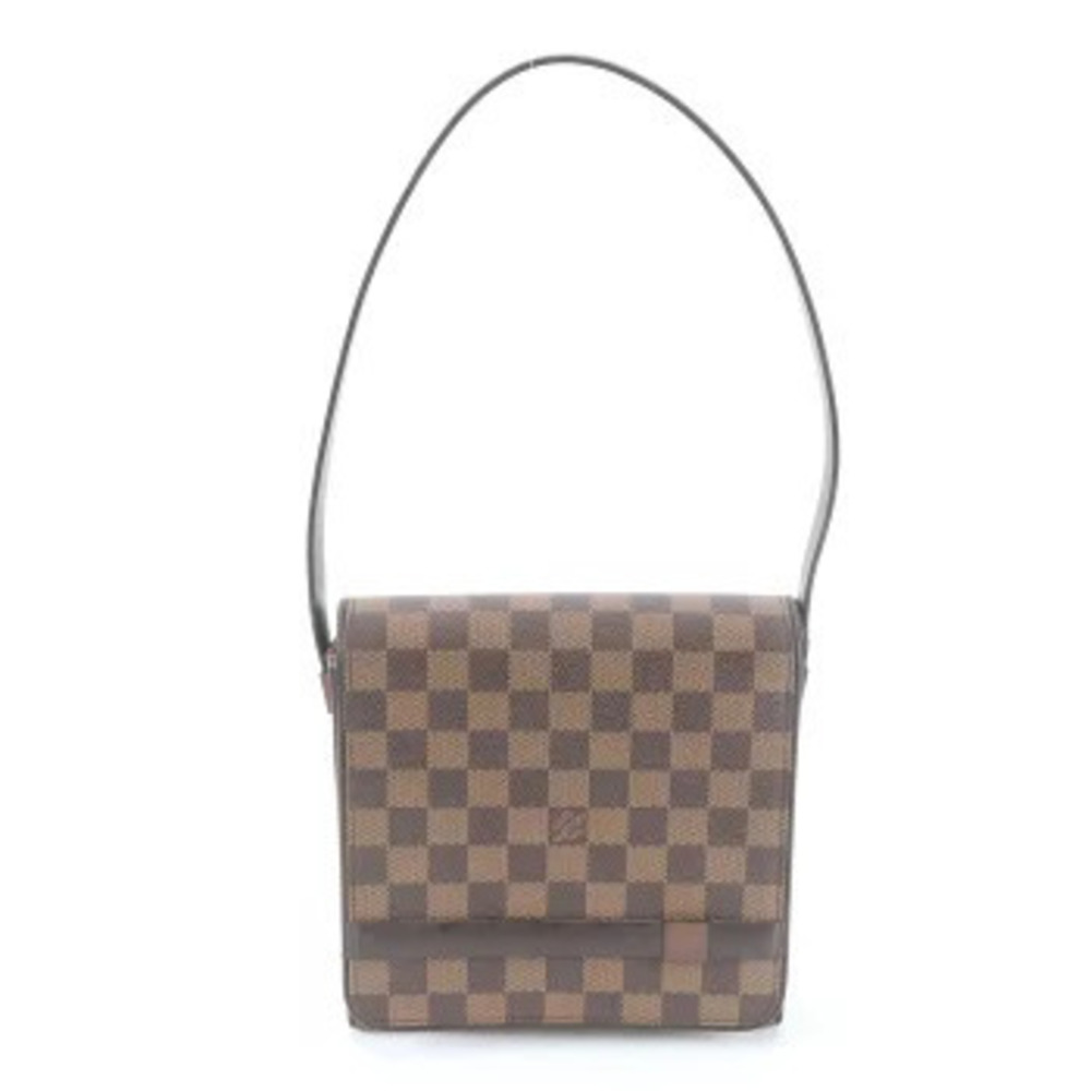 Louis Vuitton Damier Tribeca Leather Hobo Bag Shoulder Handbag WIM